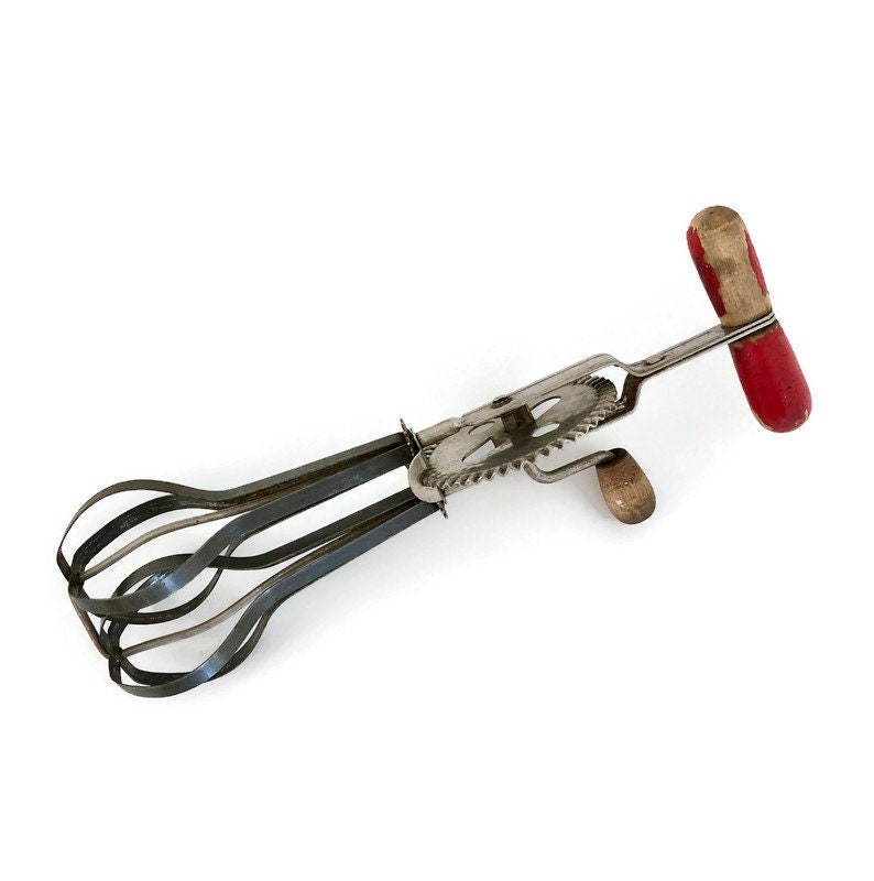 Hand Held Egg Beater, Made of Durable Stainless Steel - Measures 13 Long x  4 Wide, by Home Marketplace 
