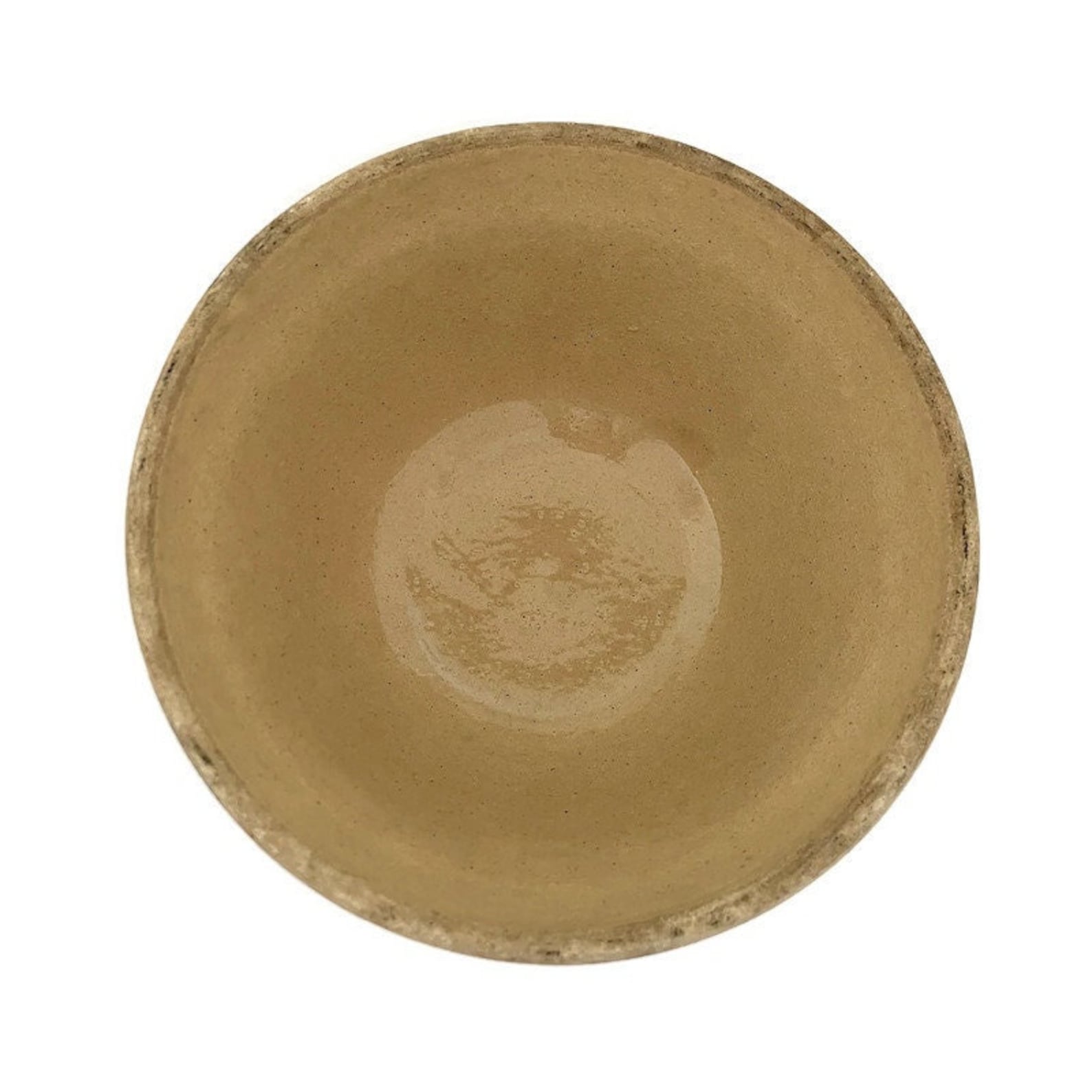 Yellow Ware Bowl 1910s Earthenware Bowl Shoulder Bowl Etsy