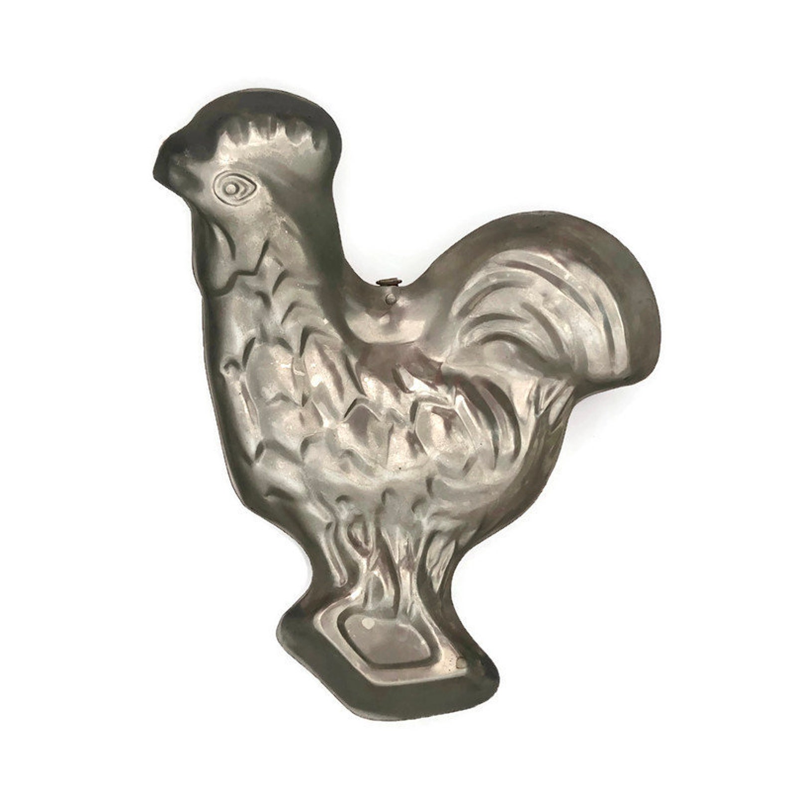Copper Rooster Mold 11 1/2h Chicken Mold Farmhouse Etsy