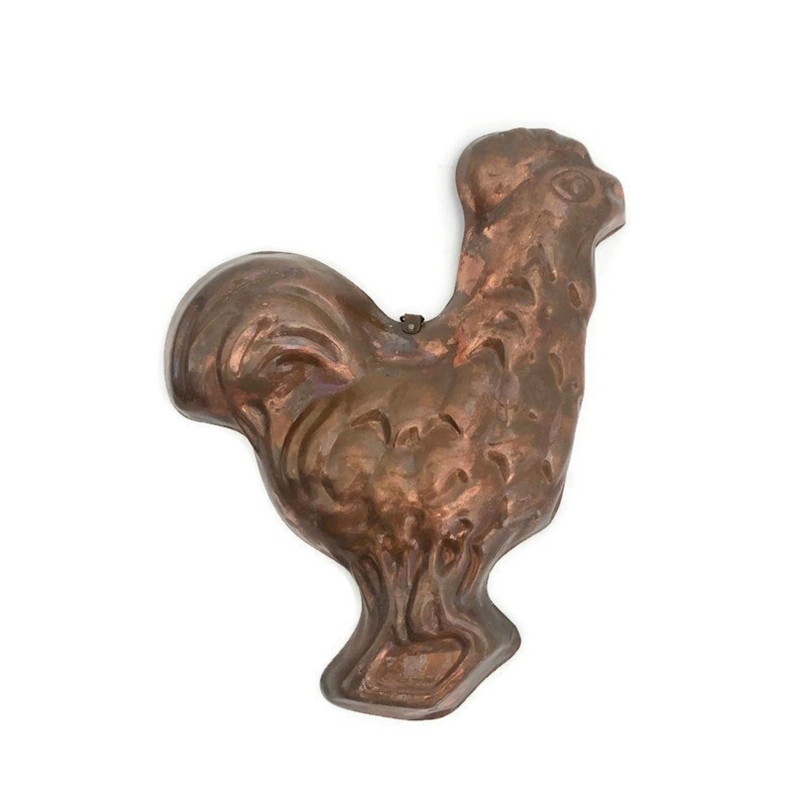 Copper Rooster Mold 11 1/2h Chicken Mold Farmhouse Etsy