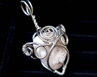 Handmade Quartz Crystal Pendant Jewelry | Gift For Witches