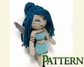 Blue Fairy Crochet Pattern Doll | Fairy Decorations