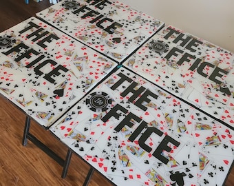 Playing Cards Custom Folding Tray Tables