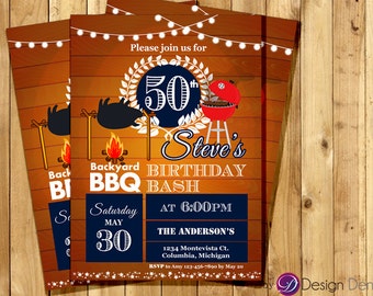 pig roast invitation etsy