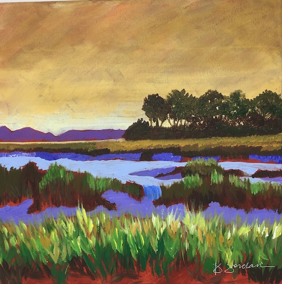 Hand Painted Landscape, Painted in the USA, Any Size