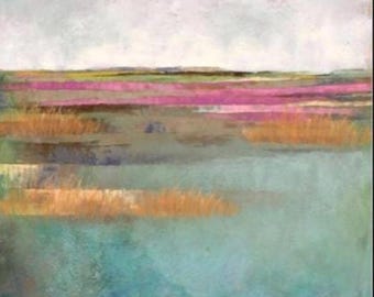 Custom Original Abstract Landscape Painting for Sarah