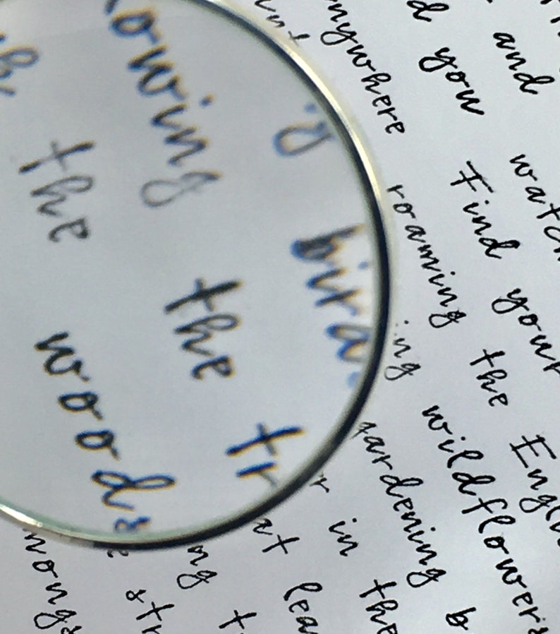 Loupe Necklace Monocle Necklace Magnifying Glass Necklace Long Necklace