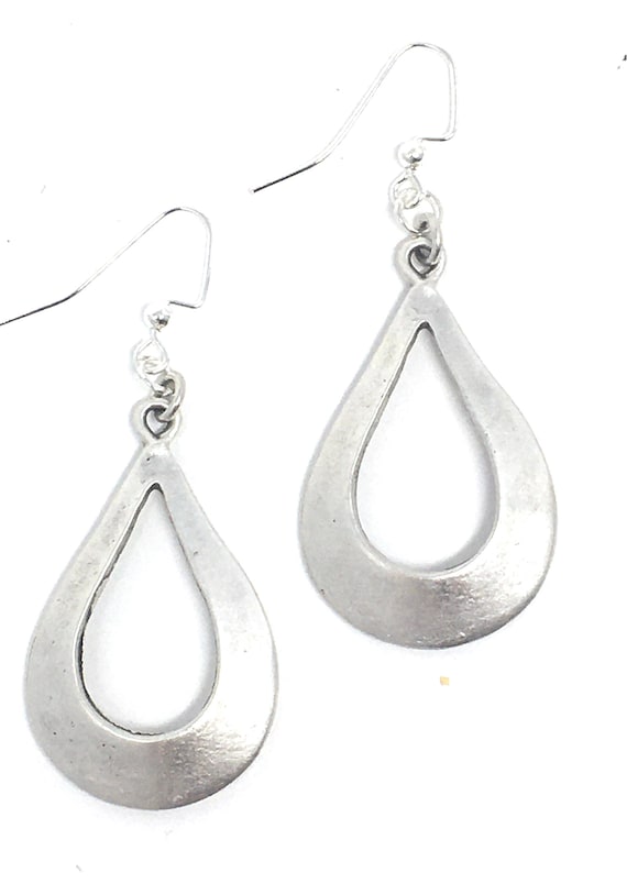 Silver Earrings, Boho Earrings, Dangling Earrings