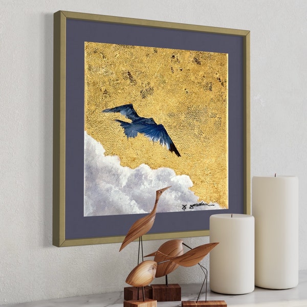 Gold Leaf Painting Etsy