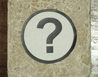 Custom Sports-Themed Coasters | Personalized Fan Cave Decor | Team Color Coaster Set | Game Day Drink Coasters