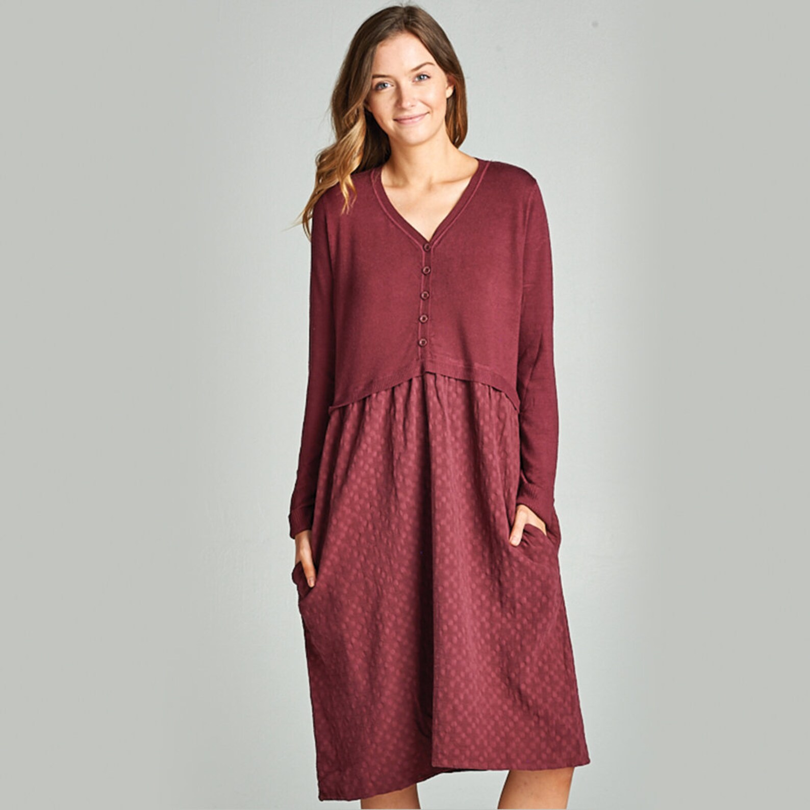 Robe Pull Mixt By Heidi Wiesel - Taille M - Style Confortable Et Tendance