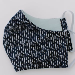 3 Layer Face Mask - Duckbill Face Mask - Washable Face Mask - Protective Face Mask - Facemask - Cotton Face Mask - Chic Mask Made in the USA