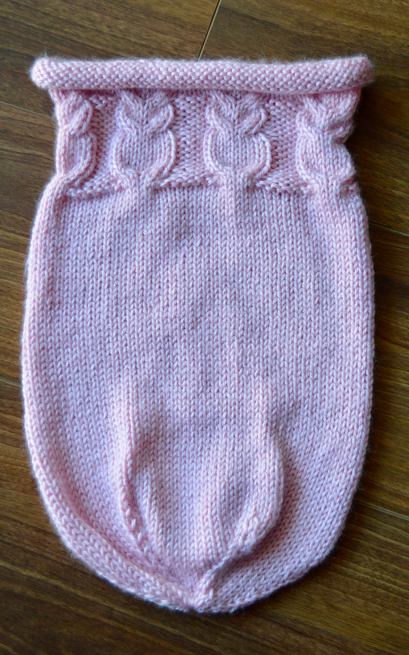 Pink Hand knit Baby Snuggle Sack Sleep Sack Cuddle Sack Etsy