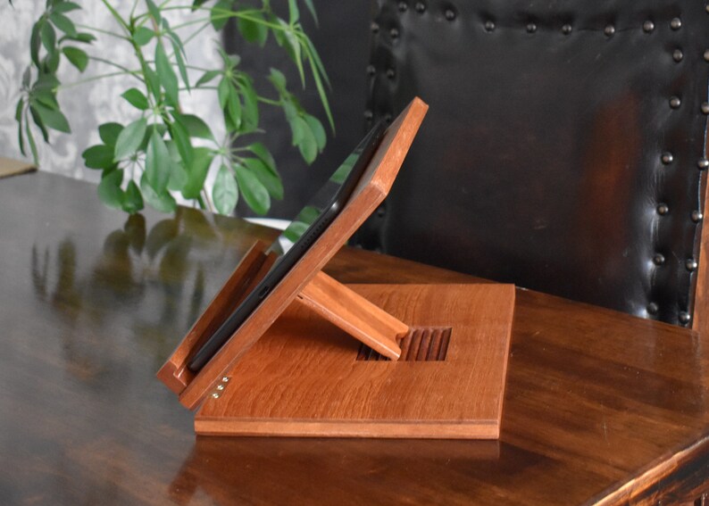 Lap Desk Tablet Stand Adjustable Kindle Stand Lap Tray Etsy