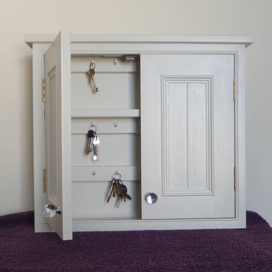 Painted Wall with Hooks for Keys Key Cupboard Period Etsy