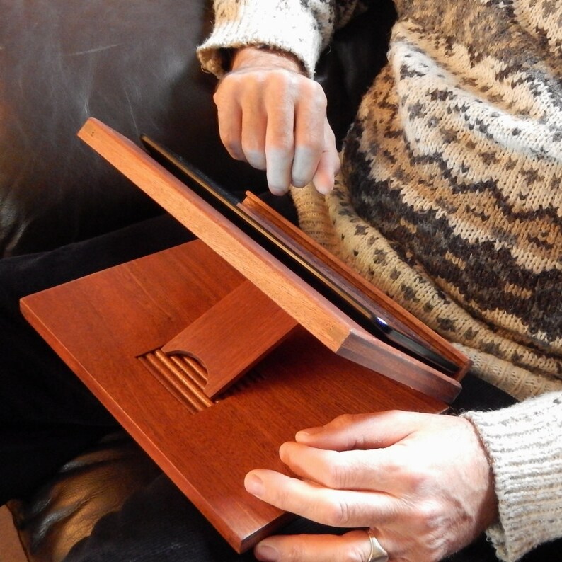 Lap Desk Tablet Stand Adjustable Kindle Stand Lap Tray Etsy