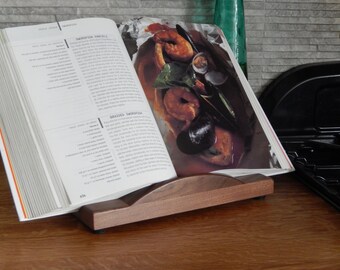 Recipe Stand, Book Stand, Cook Book Stand, Kitchen, Tablet Stand, Gift for Her, Gift for Men, Gift, Mother's Day Gift, Father's Day Gift