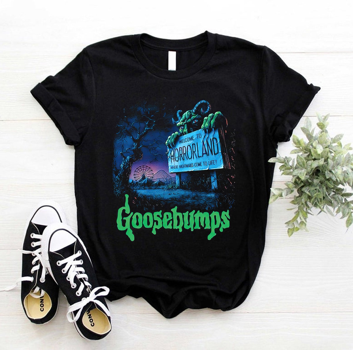 Discover Goosebumps Horrorland Shirt, Horror Movie Shirt, Welcome To Horrorland