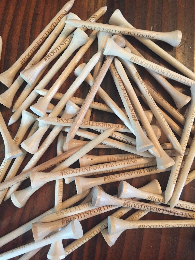 Personalized Golf Tees Laser engraved Golf tournament custom Etsy