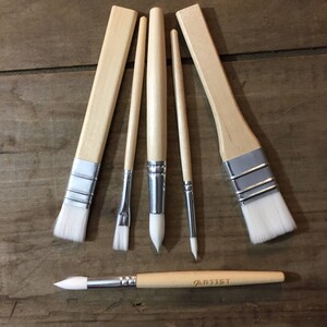 Paint Brushes, Laser Engraved, Artist, Children