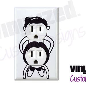 3x Outlet Cover Adult switchplate Decal Wall Plate humor Funny Dorm College Gag Gift Party switch plate