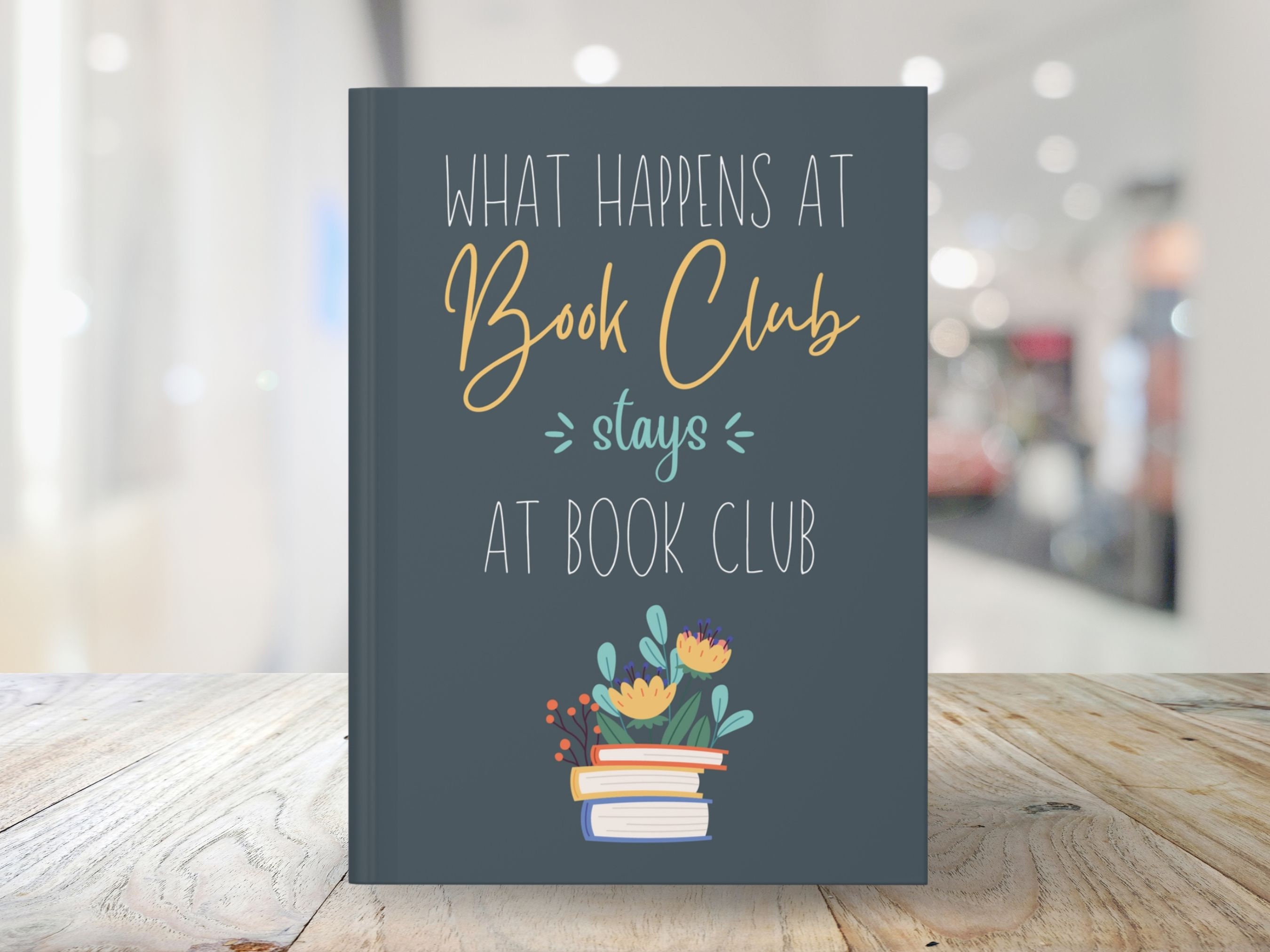 Book Club Journal, Book Club Log, Reading Journal, Reading, Book