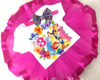 disney princess 1st birthday outfit