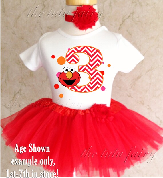 baby girl elmo outfit