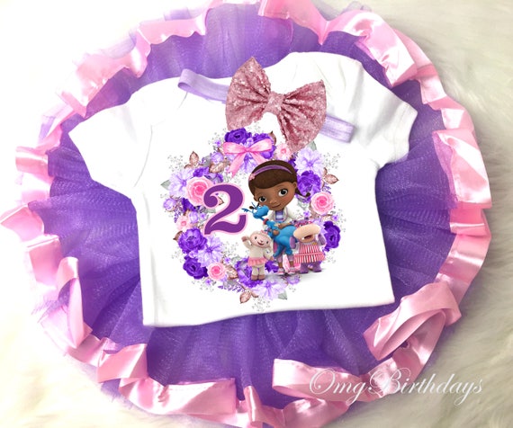 doc mcstuffins 2nd birthday outfit