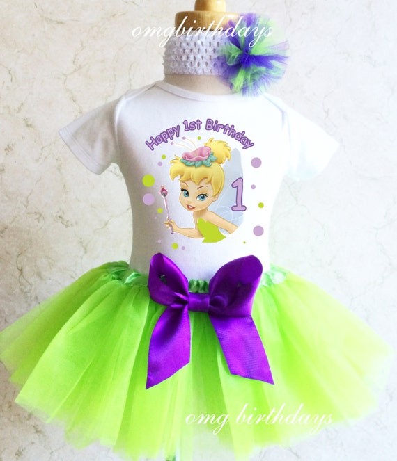 tinkerbell tutu birthday outfits