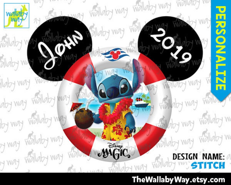 disney stitch iron on transfer