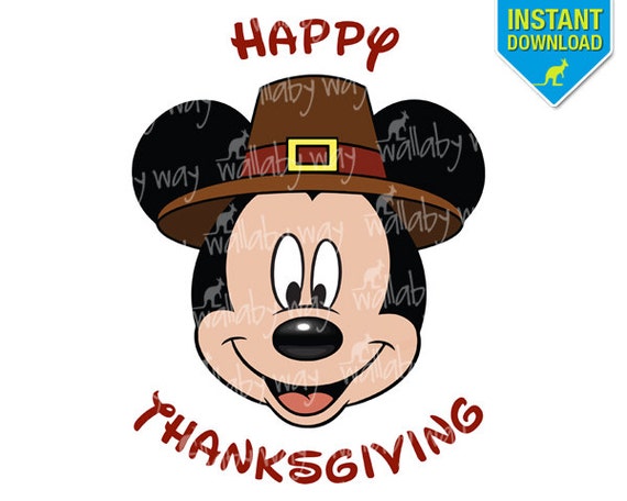 disney happy thanksgiving mickey