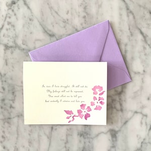Jane Austen Mr. Darcy’s Proposal Card