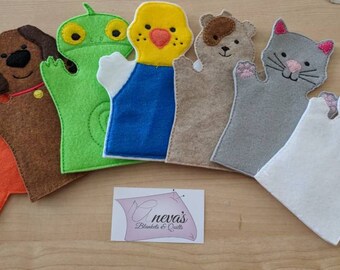 children's hand puppets sets