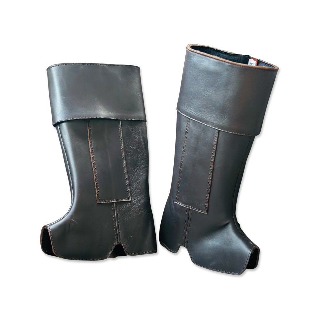 Koska Reeves Leather Leg Wraps Etsy