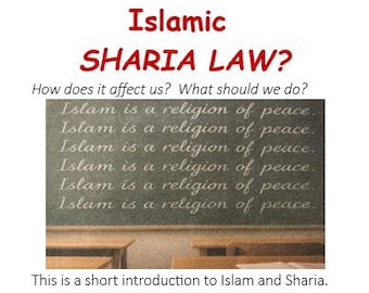 What is Islamic SHARIA LAW?