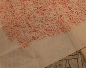 Indiana Jones Movie Prop, Grail Tablet Rubbing