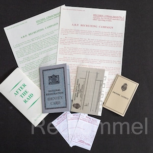 WW2 Britisches Zivilset