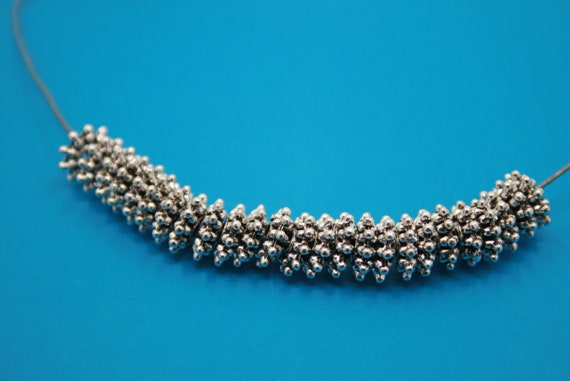 Pewter Spiky Star Spacer Beads 25 Beads X Mm