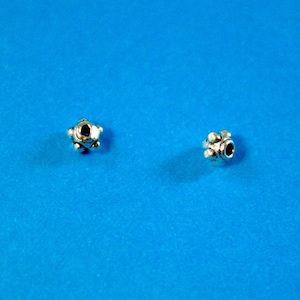 50 Bali Style  Pewter Spacer Beads 2 x 4 mm Style A