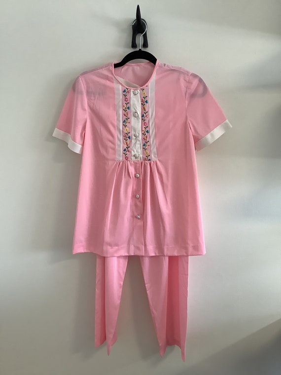 Vintage Pink Pajama Set