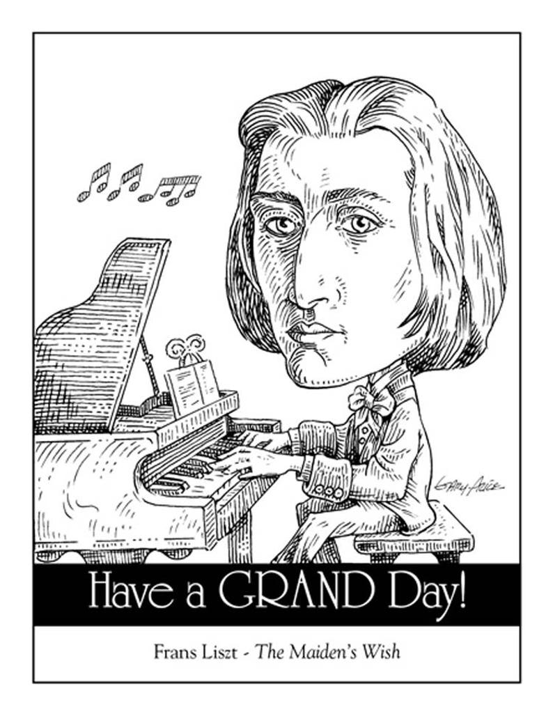 HAVE A GRAND DAY Classical note cards image 5