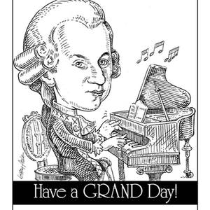HAVE A GRAND DAY Classical note cards image 4