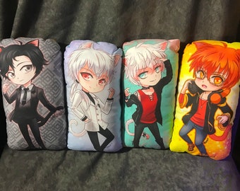 Mystic Messenger mini pillows!