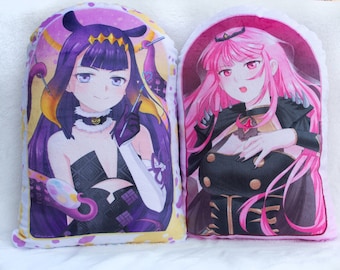 Mori & Ina pillow plush fan art Event Aftersale