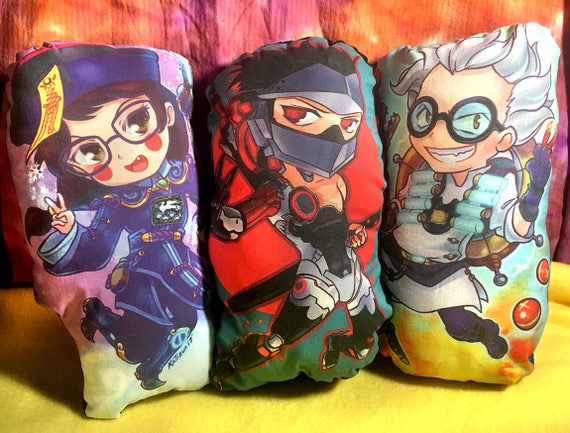 Pharah Reaper Anna Junkrat Genji Mei Widowmaker D.va and
