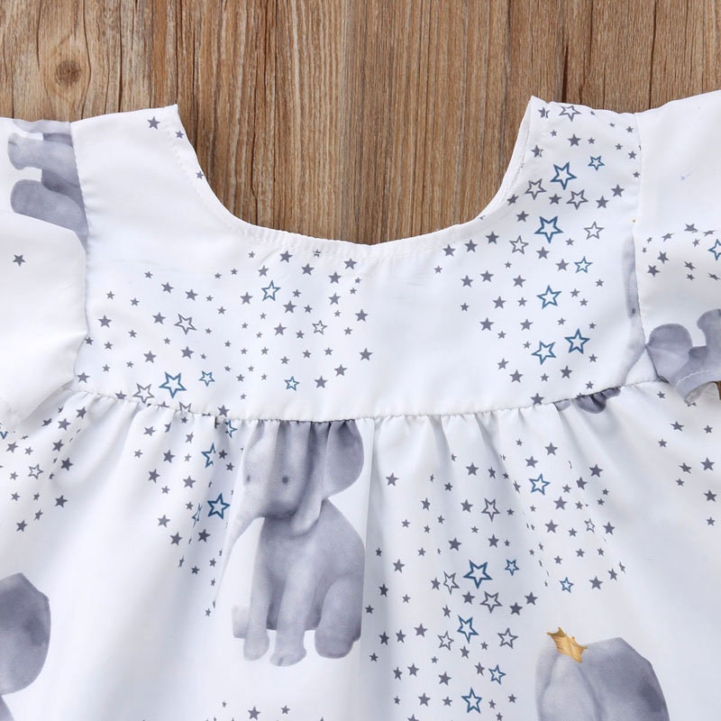 Babygirl Clothes Elephant Baby Dress Etsy