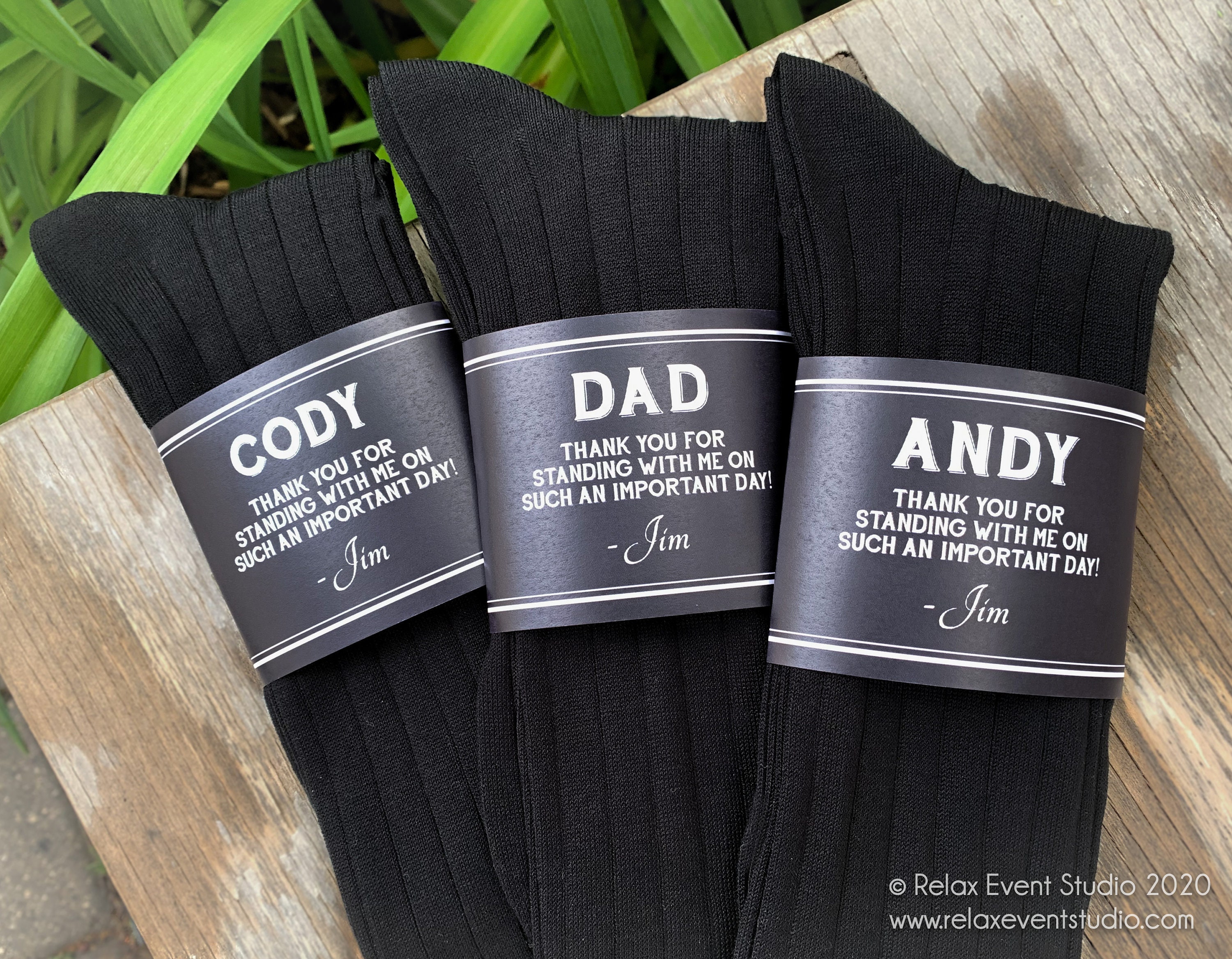 THE ORIGINAL Groomsman Socks Unique Groomsmen Gifts ©