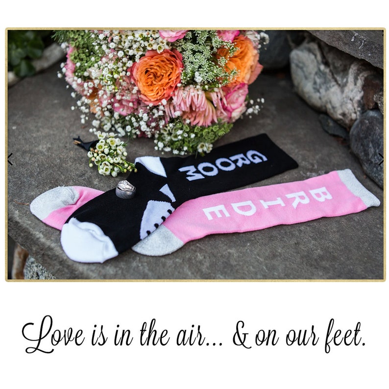 Bridesmaid Socks Bachelorette Party Socks \u00a9