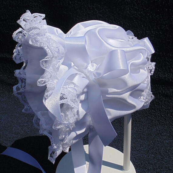 White satin baby White satin with double sided satin Etsy